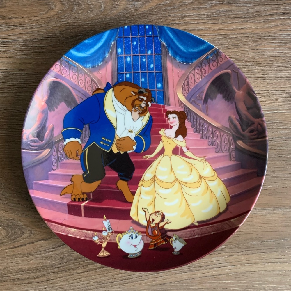 Beauty and the Beast collector plate